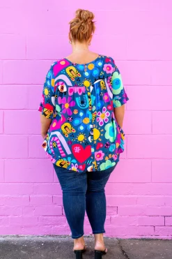 *UNICORN* Tilly Top in Kasey Rainbow My Things by Kasey Rainbow