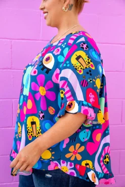 *UNICORN* Tilly Top in Kasey Rainbow My Things by Kasey Rainbow