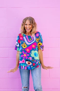 *UNICORN* Tilly Top in Kasey Rainbow My Things by Kasey Rainbow