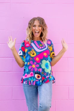 *UNICORN* Tilly Top in Kasey Rainbow My Things by Kasey Rainbow