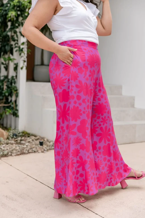 Zelda Pants in Summer Floral by Kasey Rainbow