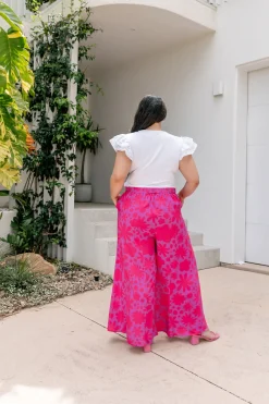 Zelda Pants in Summer Floral by Kasey Rainbow