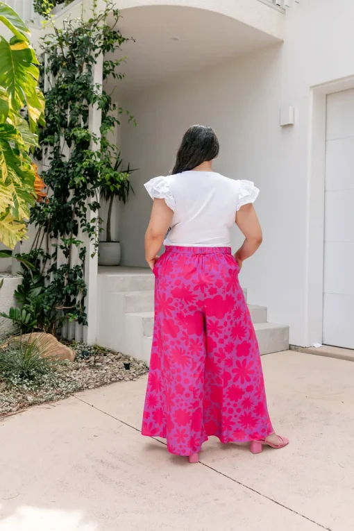 Zelda Pants in Summer Floral by Kasey Rainbow
