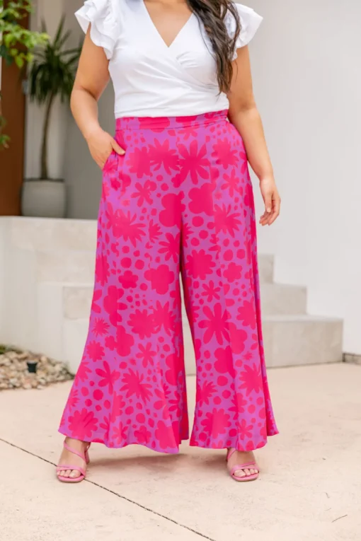 Zelda Pants in Summer Floral by Kasey Rainbow